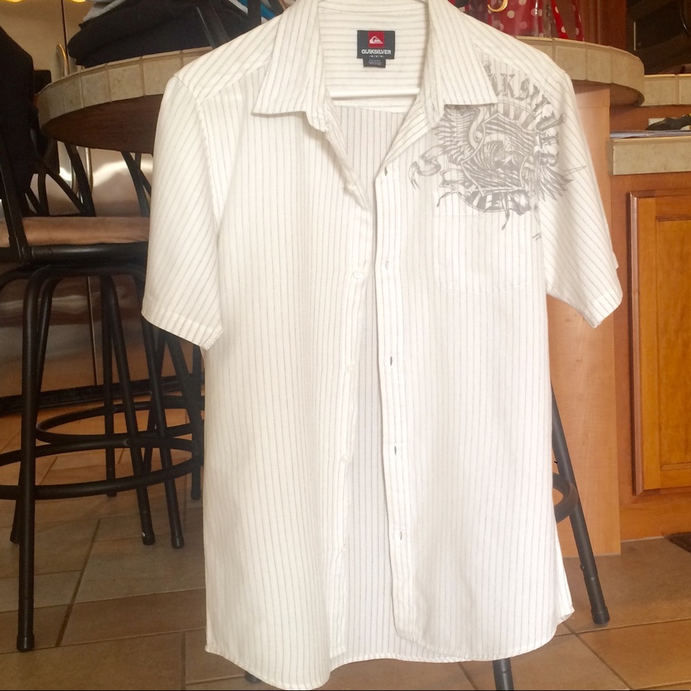 Men's quicksilver button down
